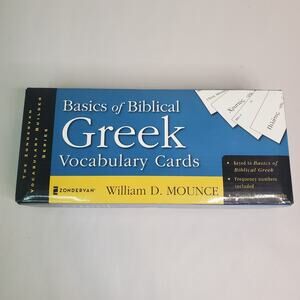 Basics of Biblical Greek Vocabulary Cards (The Zondervan Vocabulary Builder Seri